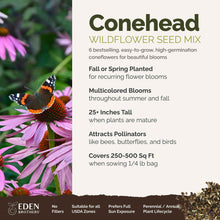 A visual overview of the wildflower seed mix, showcasing expected floral blooms.