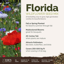 A visual overview of the wildflower seed mix, showcasing expected floral blooms.