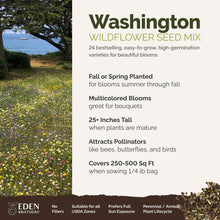 A visual overview of the wildflower seed mix, showcasing expected floral blooms.